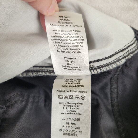 Eddie Bauer Mountain Ops Canvas Stretch Pants Womens Size 8 - Picture 14 of 15